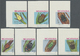 ** Thematik: Tiere-Insekten / Animals-insects: 1988, Nicaragua. Complete Imperforate Insects Series Showing Various "Bee - Other & Unclassified