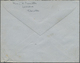 Br Gibraltar: 1940. Envelope Addressed To England Bearing SG 124, 2d Grey Tied By Gibraltar Slogan With Framed 'P - Gibraltar