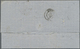 Br Griechenland: 1871, Faltbrief Mit Voll- Bis Breitrandigem Prachtpaar 20 Lepta Großer Hermeskopf Entwertet Mit - Lettres & Documents