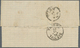 Delcampe - Br Griechenland: 1874-81, Three Folded Envelopes With Large Hermeshead Frankings From PATRAS & SYRA, Attractive M - Lettres & Documents