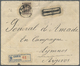 Br Griechenland: 1915. Registered Envelope (folds) Addressed To 'General D'Amade, En Campaign Lemnos' Bearing Yve - Covers & Documents
