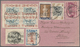 Br Griechenland - Griechische Besetzung Nord Epirus: 1940, Auslandspost Nord-Epirus Südalbanien: Postkarte Aus HA - North Epirus