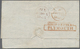 Br Großbritannien - Vorphilatelie: 1840. Pre-stamp Envelope Addressed To Scotland With Hand-struck Framed 'Ship-L - ...-1840 Préphilatélie