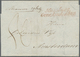 Br Großbritannien - Vorphilatelie: 1844, Folded Letter Sent From LEEDS With Better Transit Mark "Hamburg Over Ams - ...-1840 Préphilatélie