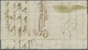 Br Großbritannien - Vorphilatelie: 1853. Pre-stamp Envelope Addressed To New York Cancelled By Liverpool Date Sta - ...-1840 Prephilately