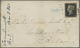 Br Großbritannien: 1841 (Mar 8): Folded Cover From Camberwell To Cheltenham Franked By 1d. Black, Plate 8, Letter - Other & Unclassified