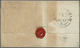 Br Großbritannien: 1841 (Mar 8): Folded Cover From Camberwell To Cheltenham Franked By 1d. Black, Plate 8, Letter - Autres & Non Classés