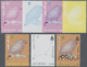 ** Thematik: Tiere-Schildkröten / Animals-turtles: 2001, MONGOLIA: Nature SEA TURTLE 450t. In Seven Different Perforated - Tortues