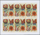 ** Thematik: Tiere-Schmetterlinge / Animals-butterflies: 1973, Burundi. Progressive Proof (6 Phases) For The Four 1fr Va - Butterflies