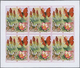 ** Thematik: Tiere-Schmetterlinge / Animals-butterflies: 1973, Burundi. Progressive Proof (6 Phases) For The Four 2fr Va - Butterflies