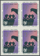 ** Thematik: Tiere-Vögel / Animals-birds: 1961, UN New York. Imperforate Block Of 4 For The 13c Value Of The UNICEF Issu - Other & Unclassified