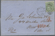 Br Großbritannien: 1862, 1s. Deep Green, Single Franking On Lettersheet, Oblit. By Duplex "89 - London E.C. SP/26 - Sonstige & Ohne Zuordnung