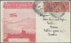 Br Großbritannien: 1911 'First UK Aerial Post' Envelope In Red Used To Brünn, Austria, Franked With Three Singles - Sonstige & Ohne Zuordnung