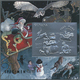 ** Thematik: Weihnachten / Christmas: 1993, Christmas GOLD And SILVER Miniature Sheets Set Of Eight, Two Sets Incl. One  - Christmas