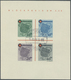 O Französische Zone - Württemberg: 1949, Blockausgabe „Rotes Kreuz”, Sauber Gestempelt Mit Stpl. OSTRA - Autres & Non Classés