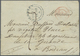 Br Großbritannien - Guernsey: 1849. Stampless Envelope Addressed To Bordeaux Cancelled By Guernsey Date Stamp In - Guernesey