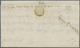 Br Ägypten - Vorphilatelie: 1863 Two Entire Letters From Mansura To Alexandria With Different Postmarks: 1) Small Letter - Prephilately