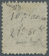 O Ägypten: 1866 10pi. Slate, Perf 12½, Wmk Reversed, Used And Cancelled By 1866 C.d.s., Fine. Signed 'A. Brun'. - 1915-1921 British Protectorate