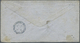Br Britische Post In Der Türkei: 1870, 6d Violet And 2d Blue Cancelled "C" On Cover From Constantinopel Via Tries - Other & Unclassified