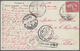 Br Ägypten: 1910. Picture Post Card To France Bearing SG 63, 5m Carmine Tied By 'Rural Service/ Rahmani Kafr El Sheik Ha - 1915-1921 British Protectorate