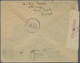 Br Ägypten: 1941. Air Mail Envelope (tears At Top) Addressed To The United States Bearing Yvert 188, 2m Vermilion, Yvert - 1915-1921 British Protectorate