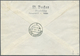 Br Saarland (1947/56): Europarat Kpl. Auf R-Brief, Vor Allem Wegen Der 200 Fr. Flugpostmarke Sehr Selte - Nuovi