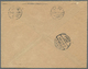 Br Ägypten: 1922, Cover From MANSAFÎS (a Very Remote Village In Upper Egypt) To Cairo Franked With 1921 5m. Tied With Su - 1915-1921 British Protectorate