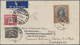 Br Britische Militärpost II. WK - Portomarken: 1951. Air Mail Envelope Addressed To New York Bearing India SG 259 - Other & Unclassified