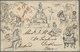 Br Großbritannien - Ganzsachen: 1840: Political Caricature Envelope By J.W. Southgate Library, 164 Strand (London - 1840 Enveloppes Mulready