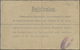 GA Großbritannien - Ganzsachen: 1917. Registered Postal Stationery Envelope ‘two Pence’ Black Endorsed ‘On Active - 1840 Enveloppes Mulready