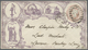 Großbritannien - Privatganzsachen: 1865, QV 1 D. Red "JOHN WARNER&SONS HYDRAULIC ENGINEERS" On Rich Illustrate - Autres & Non Classés
