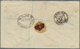GA Großbritannien - Privatganzsachen: 1896 (30.5.), PTPO Stat. Envelope QV 1½d. Yellow Embossed Shield With Pictu - Other & Unclassified