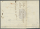 Br Großbritannien - Stempel: 1794, Letter "S" For Spain In Circled Postmark Of London On Letter From Cadiz Via Li - Postmark Collection