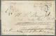 Br Großbritannien - Stempel: 1822/1837: Two Letters With Erasure Markings. A) 1822 Letter From London, Lombardstr - Postmark Collection