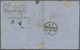 Delcampe - Br Großbritannien - Used Abroad: 1871/1873, Britische Post In Der Levante, 6 Briefe (alle Mit Mittelbug, Leicht F - Autres & Non Classés