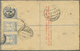 GA Großbritannien - Besonderheiten: 1867: METROPOLITAN CIRCULAR DELIVERY COMPANY ½ D. Grey-blue, Imperforated Str - Autres & Non Classés