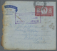 GA Großbritannien - Besonderheiten: 1954 (22.12.), Heavy Burnt Airletter QEII 6d. Used From Antrim To USA With Vi - Other & Unclassified