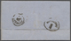 Br Ionische Inseln: LEFKAS / SANTA MAURA: 1862. Faltbrief Mit Vollständigem Inhalt. Abgangs-Zweikreistempel Lefka - Ionian Islands