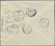 Br Ionische Inseln: 1942. Registered Envelope Addressed To Ithaca Bearing Italian Occupation SG 6, 50c Violet, SG - Iles Ioniques