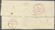 Br Irland - Vorphilatelie: 1816, Entire To London Charged 1/11 In Manuscript MONAGHAN 62 Milage Mark. Plus An Ent - Prephilately