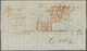 Br Irland: 1851. Stampless Envelope (tears) Written From Sligo Dated ‘22nd March 1851' Addressed To Cadiz Cancell - Lettres & Documents