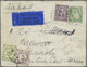 Br Irland: 1932. Air Mail Envelope (creases, Folds And Stains) Written From Ireland Addressed To Nairobi Bearing - Covers & Documents