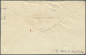 Br Irland: 1937, Business Letter With 2 D Definitive And Irish Post Mark BAILE ATHA CLIATH (Dublin) With Perforat - Lettres & Documents