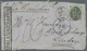 Br Ägypten - Besonderheiten: 1873 (BRITISH POST OFFICES). Envelope (something Reduced And Open On Three Sides) Addressed - Other & Unclassified