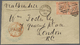 Br Ägypten - Besonderheiten: 1875 - BRITISH POST OFFICES. Envelope Addressed To England Bearing Great Britain SG 94, 4d  - Other & Unclassified