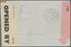 Br Irland: 1944. Air Mail Envelope Addressed To Lndia Bearing SG 116, 3d Blue And SG 112, 1s Turquoise Tied By Ga - Lettres & Documents