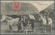 Island: Ca. 1908, Hrafnagjá, Pingvellir Und Island Landpósturinn, Drei Historische Ansichtskarten, Alle Postal - Other & Unclassified