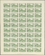 ** Algerien: 1930, 100th Anniversary Of Conquest, 40c. Green, IMPERFORATE Sheet Of 50 Stamps Unmounted Mint (some Natura - Algeria (1962-...)