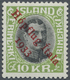 ** Island: 1933, Besuch Des Italienischen Luftgeschwaders, 10 Kr Mit Aufdruck "Hópflug Itala/ 1933", Postfrisches - Autres & Non Classés