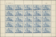 ** Algerien - Nationales Befreiungskomitee Algier: 1944, Charity, Two Issues As Sheet Of 25 Stamps With Sheet And Job Nu - Other & Unclassified